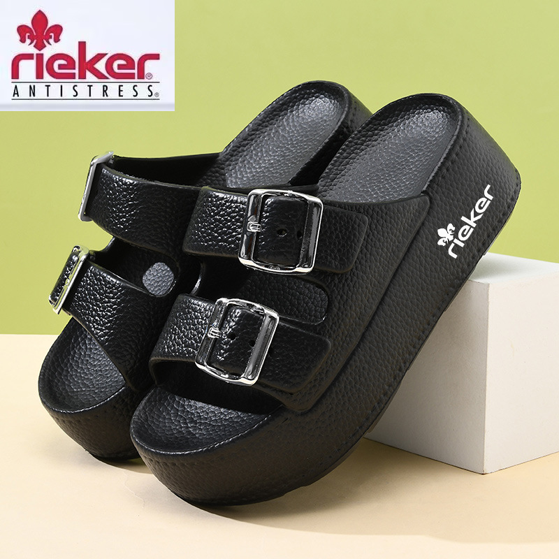 Rieker® női bőr szandálok