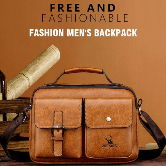 Kiváló minőségű férfi retro futártáska