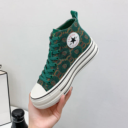 2022 tavaszi/nyári flitteres gyémánt vászoncipő