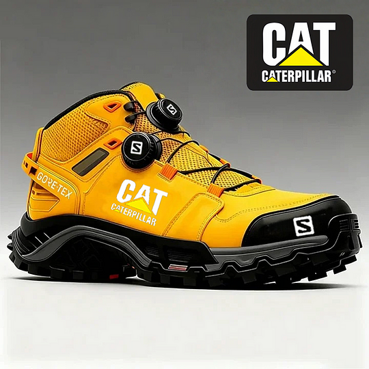 CAT x Salomon Buty Outdoorowe Górskie z Technologią GORE-TEX