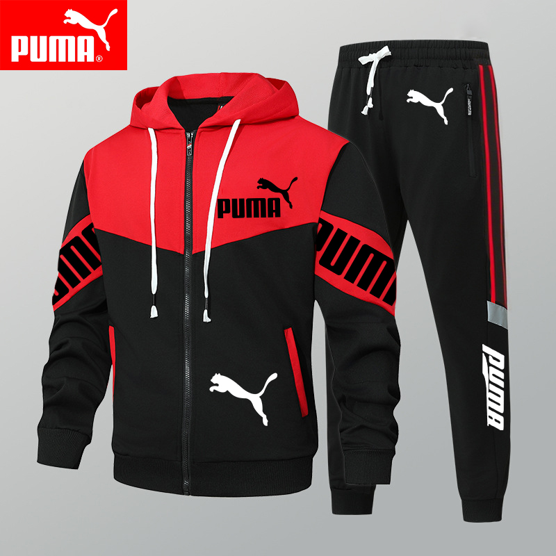 PUMA - Új férfi dzseki (Ingyenes nadrág korlátozott ideig) Vásárolj egyet, kapsz egyet ingyen