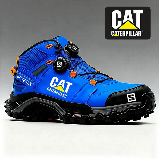 CAT x Salomon Buty Outdoorowe Górskie z Technologią GORE-TEX