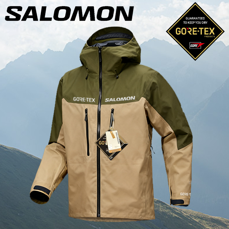 Salomon Gore-Tex 2025 – Új! Vízálló és szélálló kabát – Nagy akció!