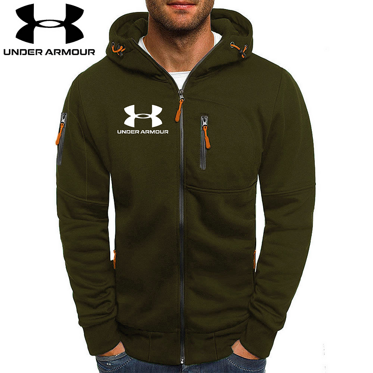 Nowa męska kurtka dresowa z kapturem UNDER ARMOUR na jesień