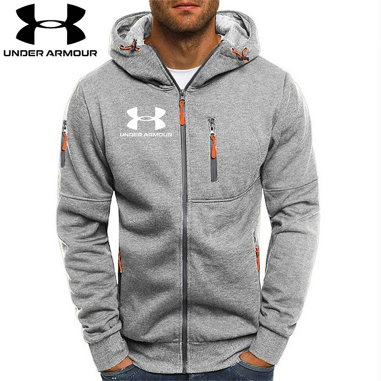 Nowa męska kurtka dresowa z kapturem UNDER ARMOUR na jesień