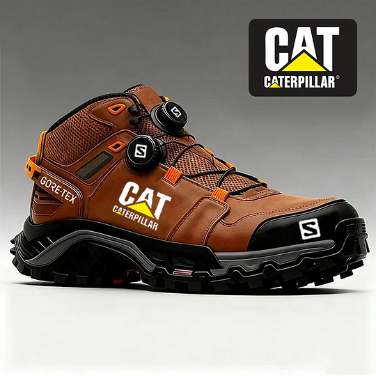 CAT x Salomon Buty Outdoorowe Górskie z Technologią GORE-TEX