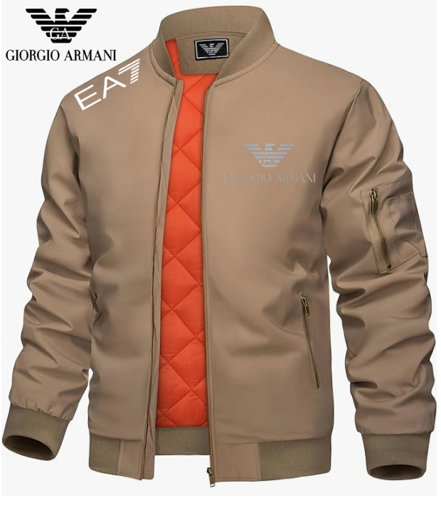 ARMANI - Kurtki sportowe męskie, nowość na jesień/zimę 2025.