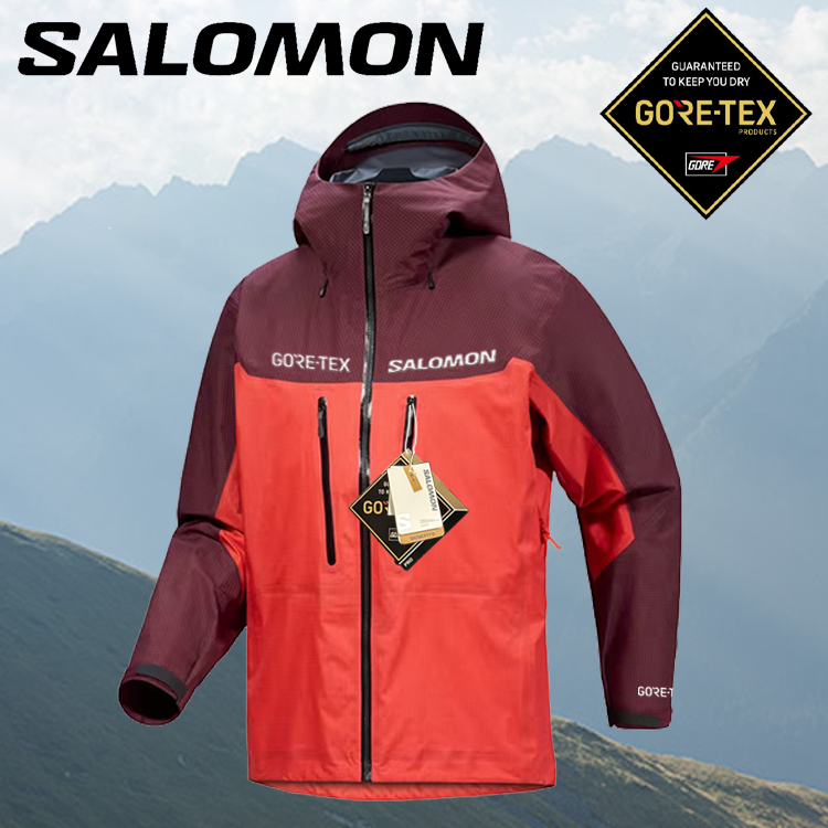 Salomon Gore-Tex 2025 – Új! Vízálló és szélálló kabát – Nagy akció!