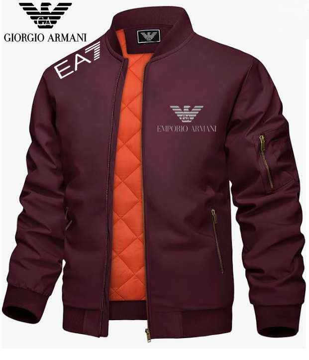ARMANI - Kurtki sportowe męskie, nowość na jesień/zimę 2025.