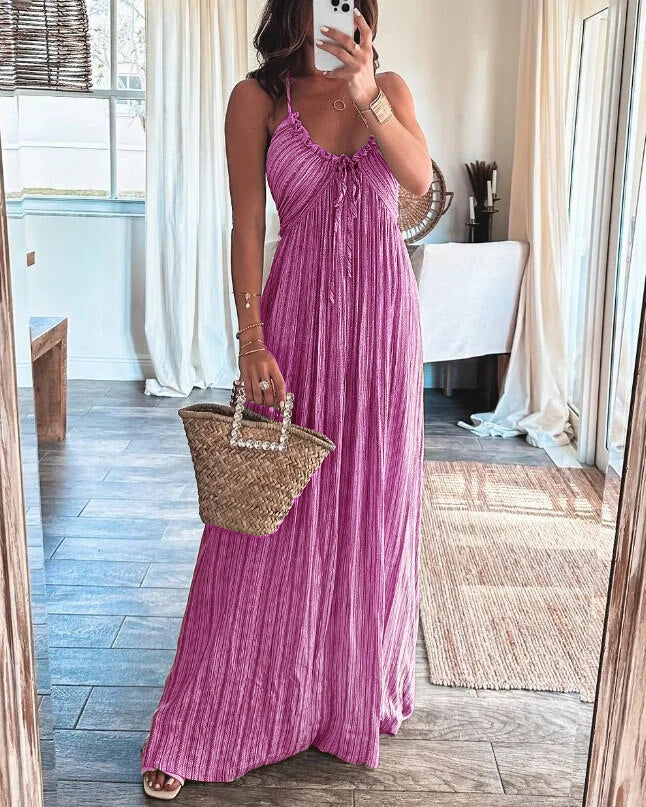🌸Ujjatlan rakott ruha👗