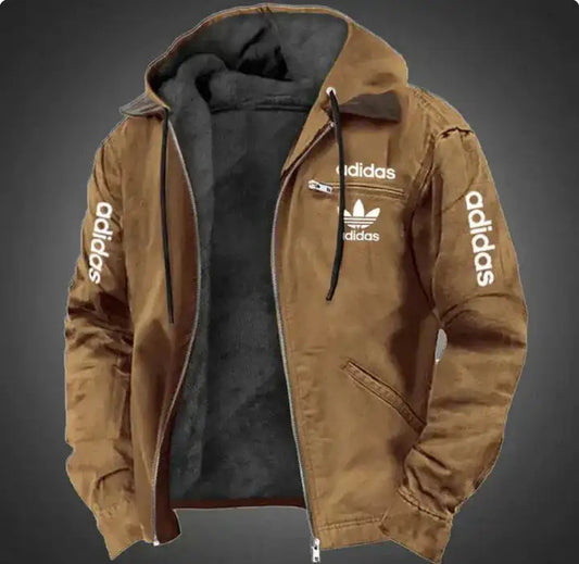 🎉Wyprzedaż jesienna! Męska kurtka polarowa z kapturem 2025