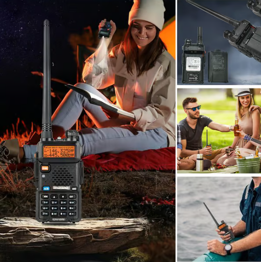 UV-5R HOSSZÚ HASZNÁLATI AMATŐR RÁDIÓ UV5R KÉTsávos, kétirányú rádió