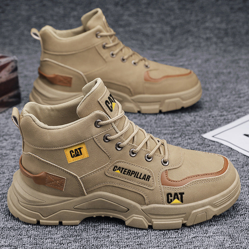 CAT® Férfi alkalmi cipők Könnyű bőr bokacsizma