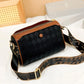 Divatos gyémántmintás Nagy kapacitású 3 rétegű crossbody táska