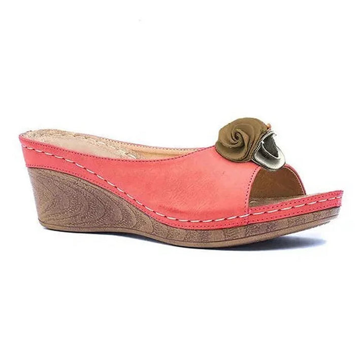 Clarks😍 Utolsó nap 65% kedvezménnyel női tömör bőr papucsok