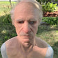 Szórakoztató Halloween Cosplay Party Mask - Igazi Old Man Head sisakmaszk