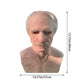 Szórakoztató Halloween Cosplay Party Mask - Igazi Old Man Head sisakmaszk