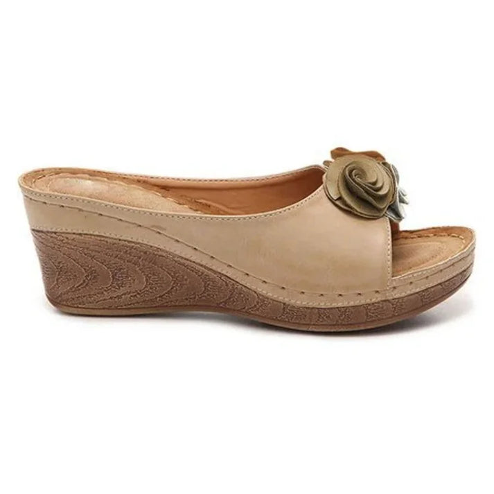 Clarks😍 Utolsó nap 65% kedvezménnyel női tömör bőr papucsok