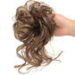 Scrunchie hosszabbítók rendetlen göndör kontyban